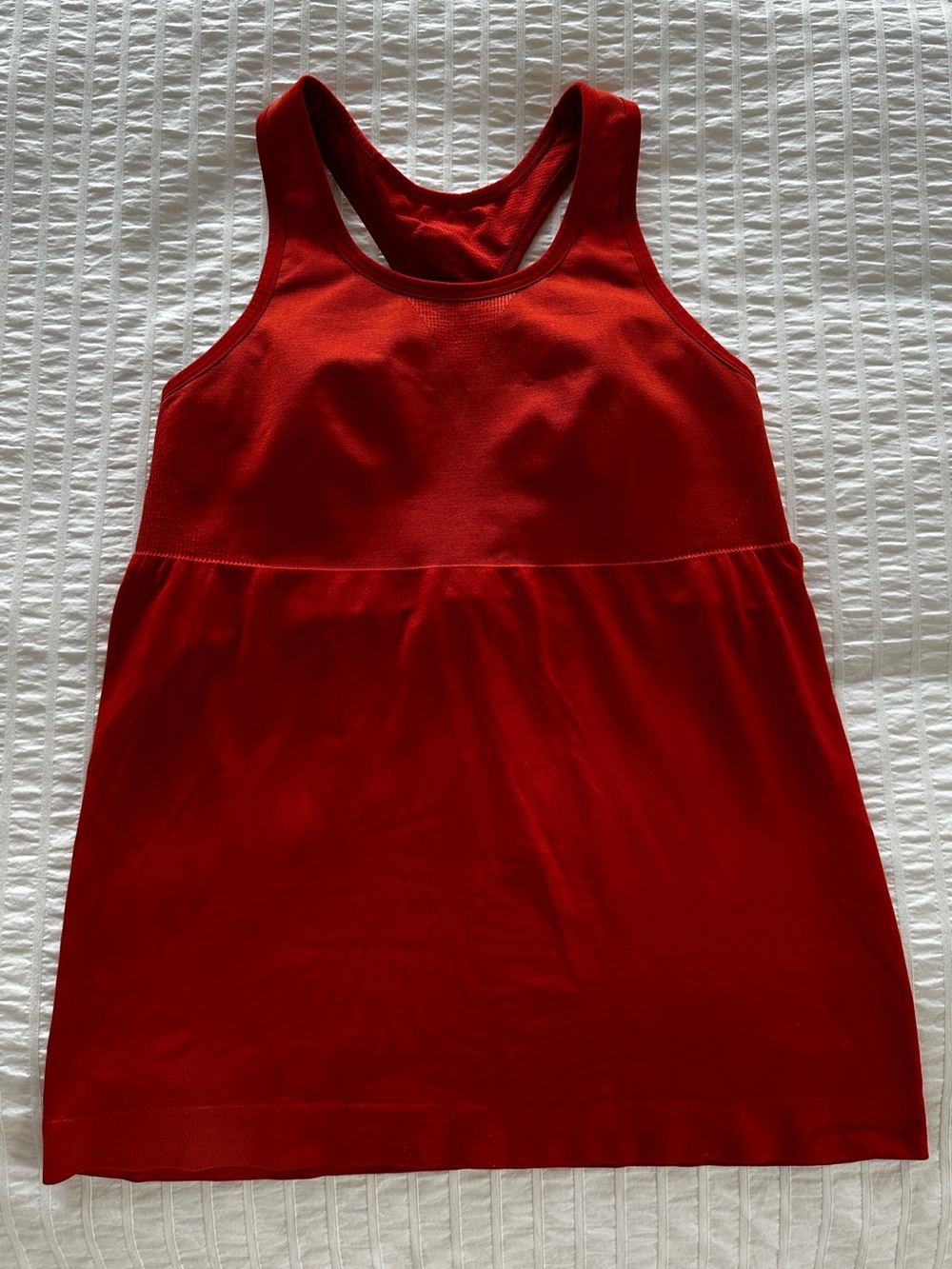 Vintage Patagonia Red Racerback Sportsbra Tank Top, Size Small